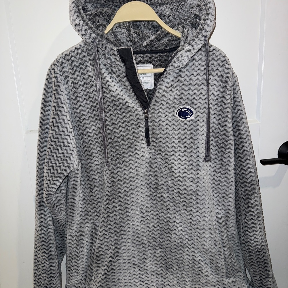 Penn State Quarter Zip Fleece with Hoodie